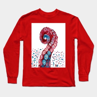 Octopus Tentacle Long Sleeve T-Shirt